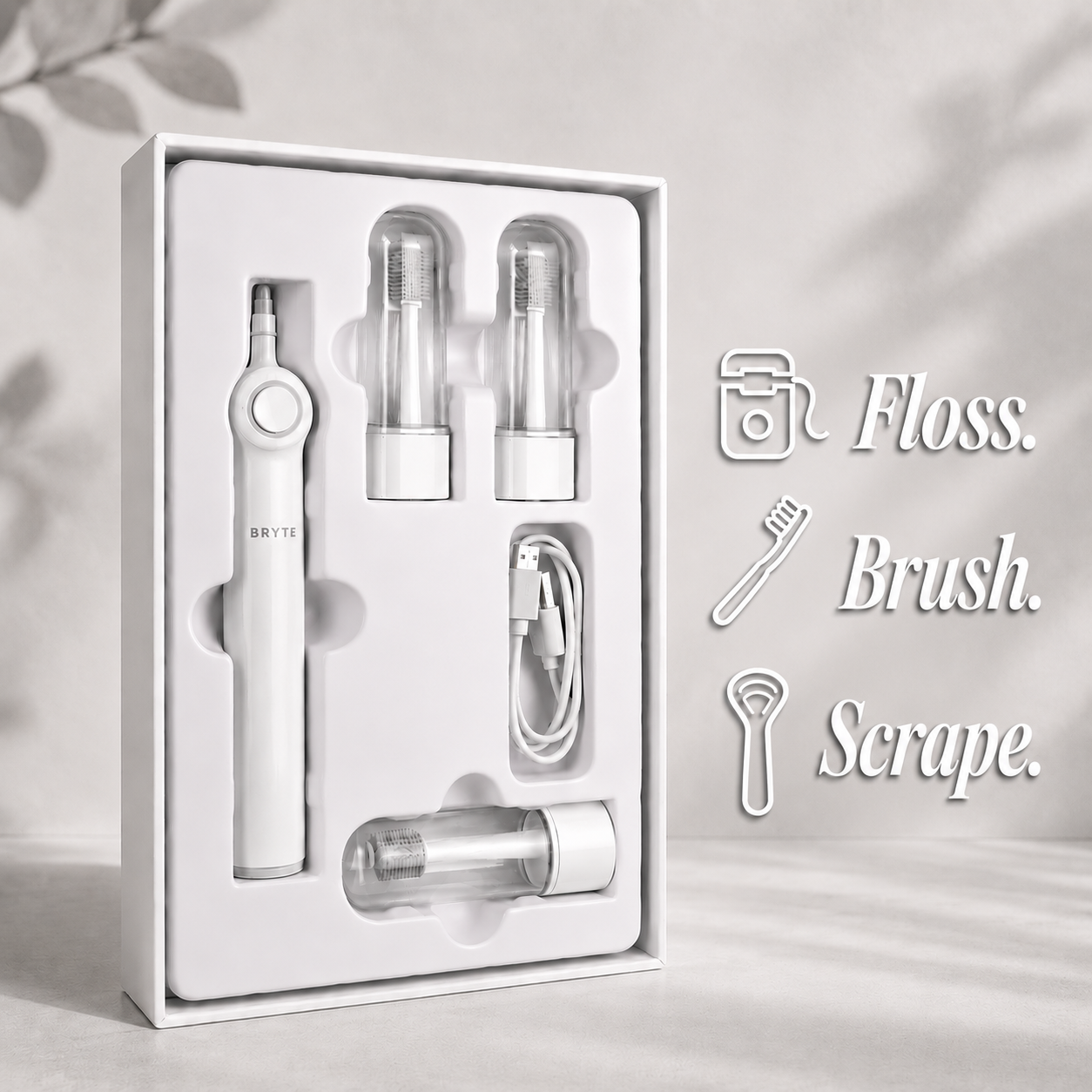 BRYTE 3-in-1 Toothbrush